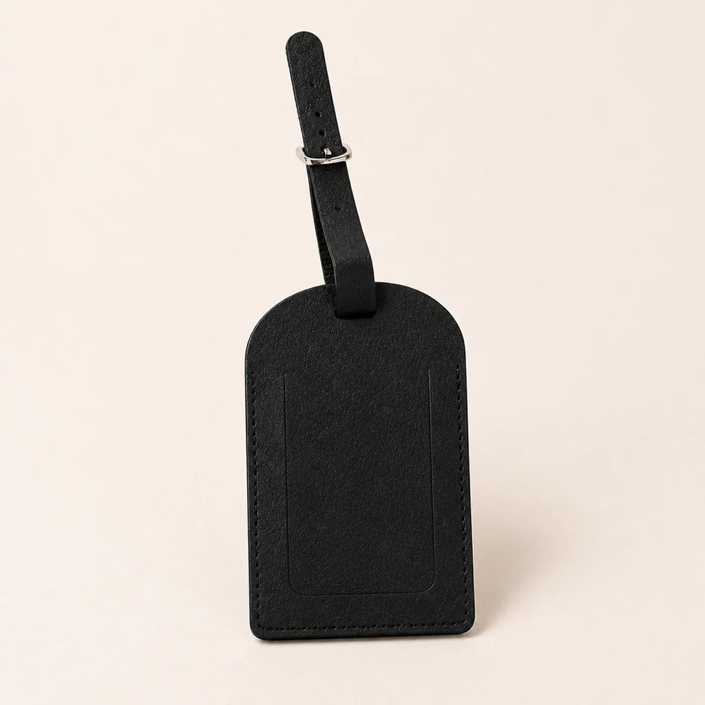Soft Leather luggage Tag Signage