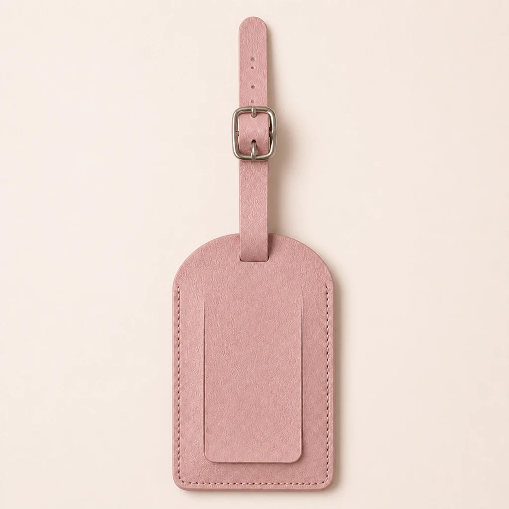 Soft Leather luggage Tag Signage