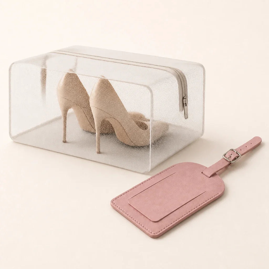 Soft Leather luggage Tag Signage